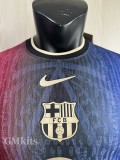 25-26 BAR Blue Red Special Edition Player Version Training Shirts