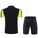 25-26 Dortmund Black Training Short Suit