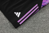 24-25 Germany Purple Black Tank top and shorts suit