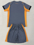 25-26 Derby County Away Kids Soccer Jersey