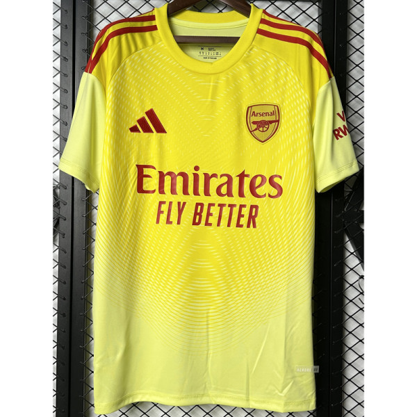 25-26 ARS Yellow Goalkeeper Soccer Jersey