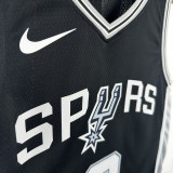 22-23 SA Spurs PAUL #3 Black Top Quality Hot Pressing NBA Jersey
