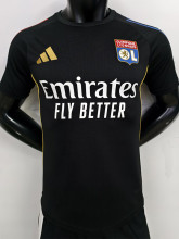 25-26 Lyon Black Player Version Training shirts
