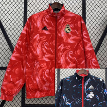 24-25 RMA Red & Black Double Sided Windbreaker (双面风衣)