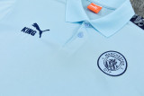 26-27 Man City Light blue Polo Tracksuit