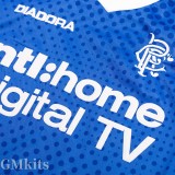 2002-2003 Rangers Home Retro Soccer Jersey