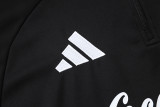 25-26 Argentina Black Half Pull Tracksuit (半拉链)