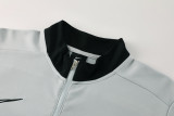 2025 NK Grey Half Pull Tracksuit #NB09 (半拉链)