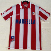 1997-1998 ATM Home Retro Soccer Jersey (带章)