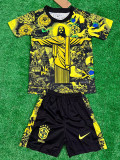 24-25 Brazil Yellow Special Edition Kids Soccer Jersey (耶稣黄色)