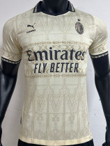 23-24 ACM Cream Color Joint Edition Player Version Soccer Jersey