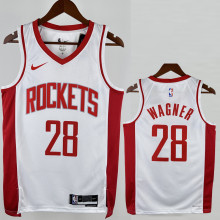 22-23 ROCKETS WAGNER #28 White City Edition Home Top Quality Hot Pressing NBA Jersey