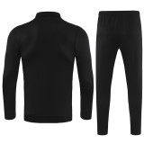 25-26 Mexico Black Kids Jacket Tracksuit