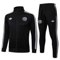 25-26 Germany Black Jacket Tracksuit #A2555