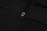 2025 AD Black Half Pull Tracksuit #07(半拉链)
