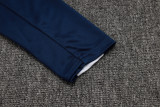 25-26 INT White Kids Half Pull Tracksuit #E25108(童装)(半拉链)