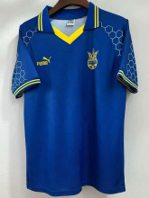 1998 Ukraine Away Retro Soccer Jersey
