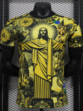 24-25 Brazil Yellow Special Edition Player Version Soccer Jersey (耶稣黄色)