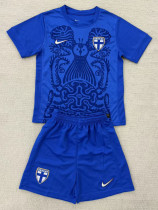 25-26 Finland Away Kids Soccer Jersey