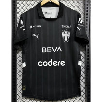 24-25 Monterrey Third Black Fans Soccer Jersey (黑色)