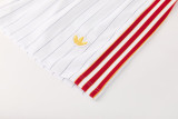 26-27 Roma White Training Short Suit