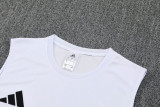 25-26 RMA White Tank top and shorts suit