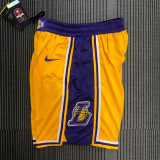 LAKERS Yellow Edition Top Quality NBA Pants