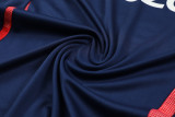 24-25 Man Utd BlueTank top and shorts suit