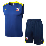 25-26 ATM Royal blue Tank top and shorts suit #D25195