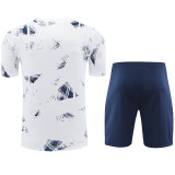 24-25 PSG White Training Short Suit