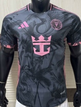 25-26 Inter Miami  Grey Black Special Edition Player Version Soccer Jersey