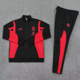 25-26 ACM Black red Jacket Tracksuit