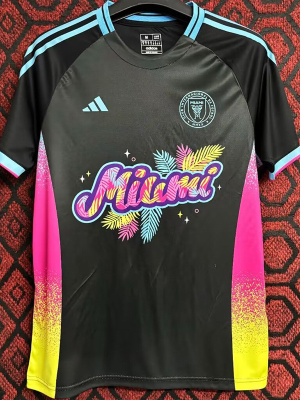 24-25 Inter Miami Black Concept Edition Fans Soccer Jersey #
