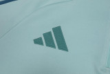 25-26 Cruzeiro Light green Kids Half Pull Tracksuit (童装)(半拉链)