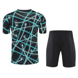 25-26 INT Black blue Training Short Suit
