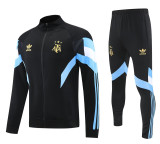 24-25 Argentina Black Jacket Tracksuit #三星