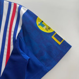 1996 France Home Retro Soccer Jersey (带章)