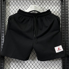 M001 Jordan Black Pure Cotton Fabric Casual Short Pants (红标)