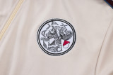 25-26 Ajax Beige Jacket Tracksuit #A2584