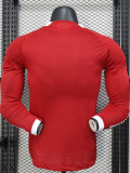 25-26 LIV Red Long Sleeve Player Version Soccer Jersey (长袖球员)