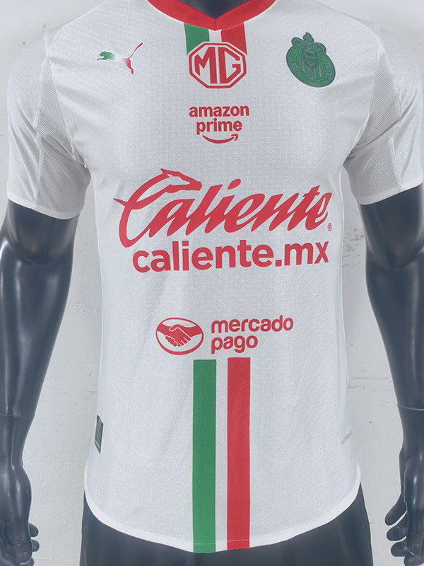 25-26 Chivas Away Player Version Soccer Jersey