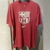 24-25 BAR Brown Red High Quality Casual T-Shirt