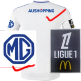 24-25 Lyon Home Player Version Soccer Jersey