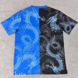 25-26 RMA Blue Black Special Edition Fans Training Shirts (龙纹)