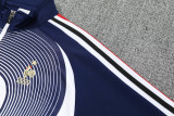 25-26 France Royal blue Jacket Tracksuit #F18