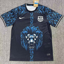 24-25 BAR Blue Black Special Edition Fans Training Shirts (狮头)