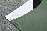 25-26 Bayern Army green Tank top and shorts suit