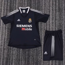 2004-2005 RMA Away Kids Retro Soccer Jersey