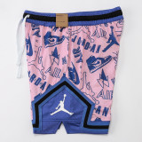 C2444 Jordan Pink Blue Casual Short Pants