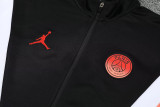 25-26 PSG Jordan Black Jacket Tracksuit